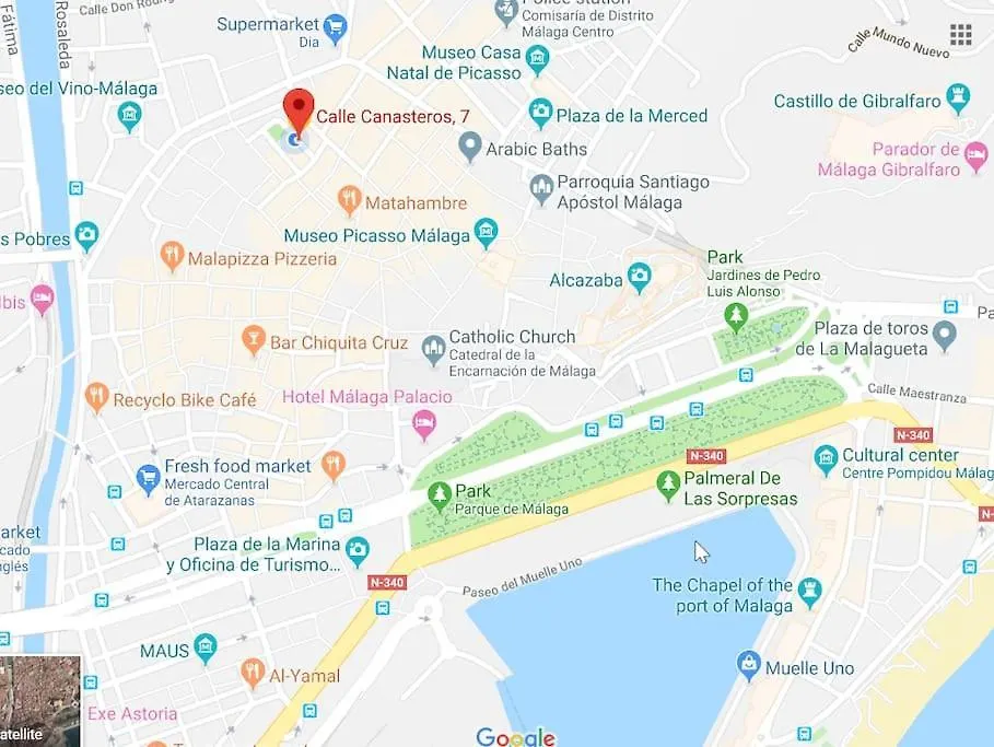 Διαμέρισμα Entire 3 Room Flat In City Center - Canast Μάλαγα